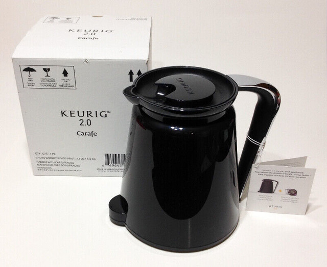 Keurig 2.0 Insulated Coffee Carafe Pot - New In Box in Kitchen & Dining Wares in Winnipeg