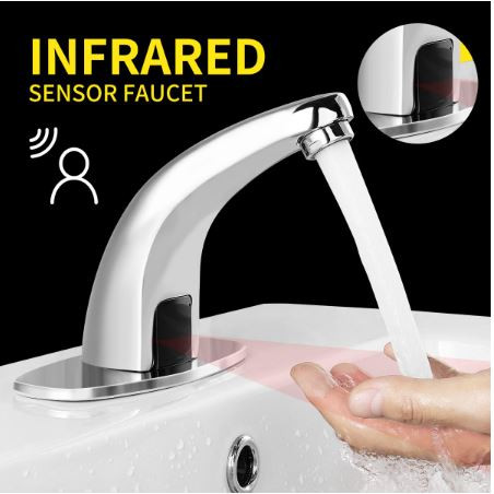 Robinet lavabo automatique infrarouge Touchless infrared faucet dans Articles pour la salle de bains  à Laval/Rive Nord - Image 2