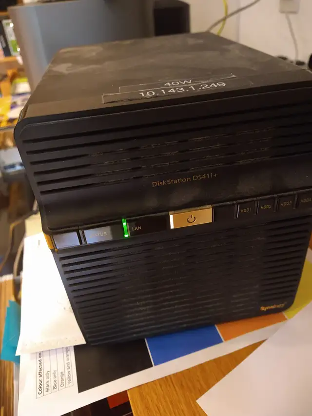 NAS Synology DS411+ (4-Bay) + 4x4TB Disks64739290407042120