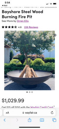 Brand New Fire Pit Bowl