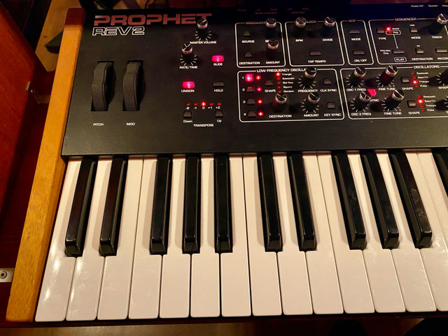 Dave Smith Sequential Prophet Rev 2 16 Voice Synthesizer Synth in Pianos & Keyboards in Edmonton - Image 2