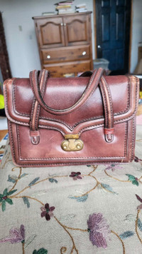 Vintage leather bag, 