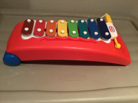 Collapsible toy box/ foam alphabets/numbers/ xylophone.   $20