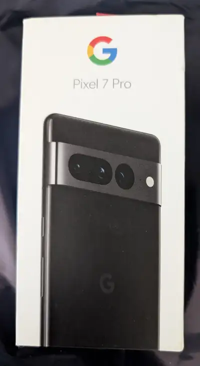 Unlocked Pixel 7 Pro 128 GB (Obsidian) – Great shape + case, View more