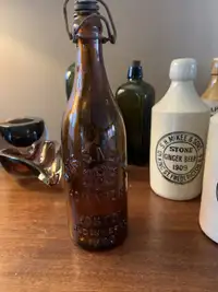 Otis S Neal - Boston ginger beer bottle