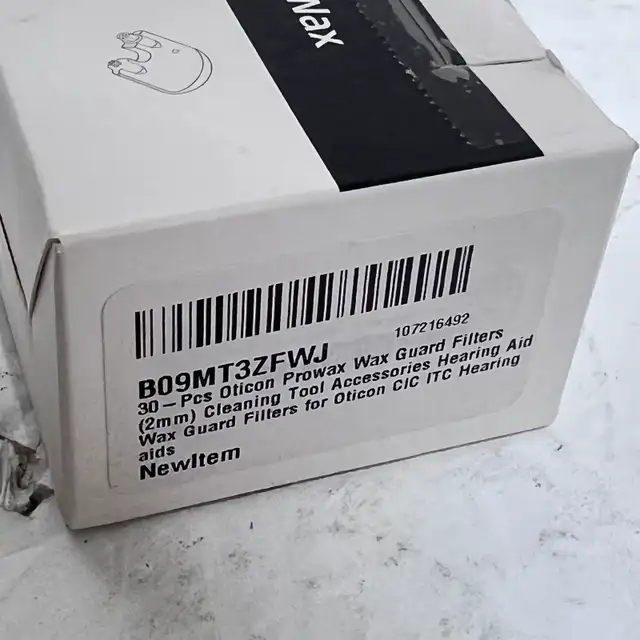 Oticon ProWax guard wax filters bundle of 4863234833470979121