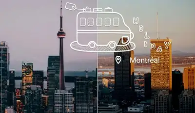 Rideshare Toronto to  Montreal everyday at 2pm, View more