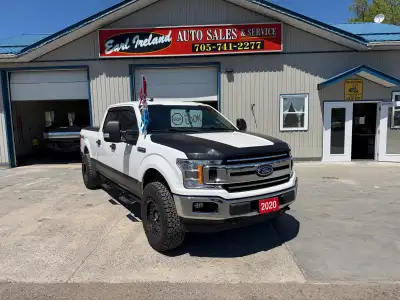 2020 Ford F150 XLT 3.5L EcoBoost 10 Speed Transmission 4x4 Full Size Crew Cab 6.5 Foot Box Cloth Sea...