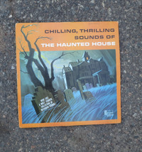 Vintage 1964 Halloween Vinyl Record LP Disney Haunted House