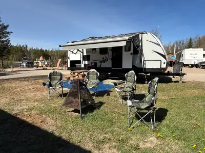location de roulotte  au camping de la rivière tawachiche , View more