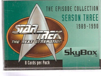 Two Star Trek The Next Generation Card Sets - Episodes 2 and 3