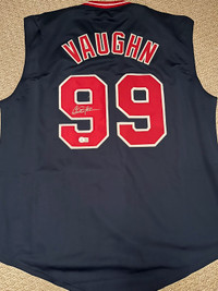 Charlie Sheen Signed Jersey Major League Ricky Vaughn 