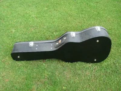 Fender Acoustic/Electric Guitar and Hard Shell Case, View more