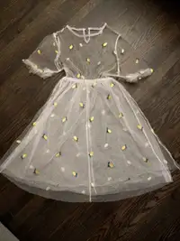 Robe transparente avec citrons / See through dress with lemons