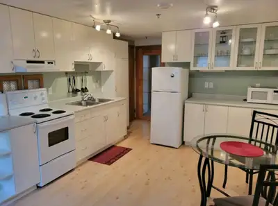 Fully Furnished 1-Bedroom + Den Riverdale Basement Suite – Available October 1st Enjoy comfortable a...