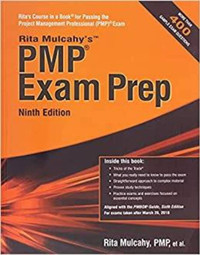 PMP Exam Prep : 9th edition byMulcahy, Rita