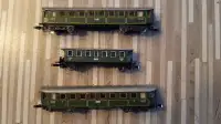 Rare MARKLIN wagons passagers de train échelle Z scale