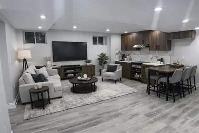 A bright, spacious, and well-maintained 2-bedroom basement apartment is available for rent in a conv...