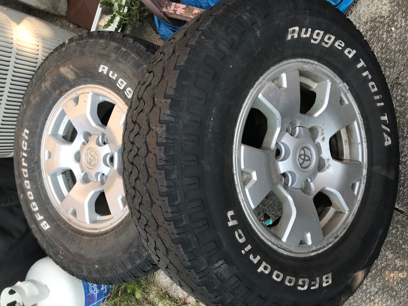 Toyota Rims and Tires Tires & Rims Kitchener / Waterloo Kijiji