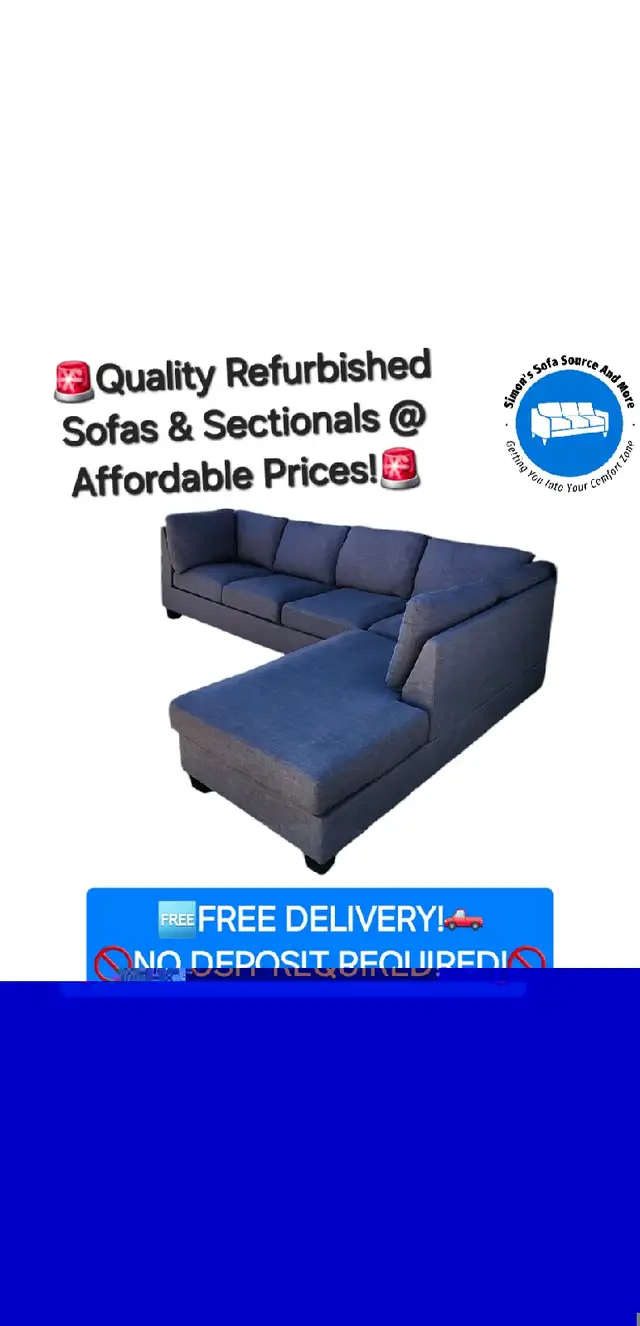 FREE DELIVERY ON SOFAS , SECTIONALS & FURNITURE - UP TO 90% OFF! in Couches & Futons in Vancouver - Image 5