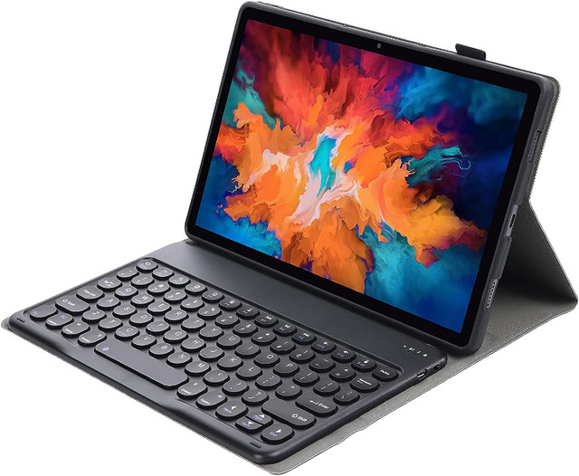 Étui avec clavier amovible pour tablette Lenovo Tab P11 dans iPad et tablettes  à Ville de Québec