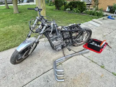1978 Yamaha XS750-Project/Parts bike, View more