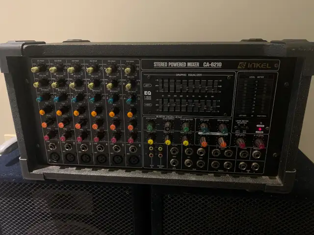 Kit Ampli-Mixer & Speakers Hughes & Kettner in Amps & Pedals in West Island - Image 4