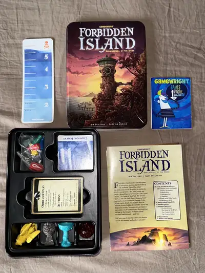 Forgotten Island GameWright Boardgame, View more