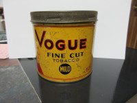 Vogue fine cut tobacco tin