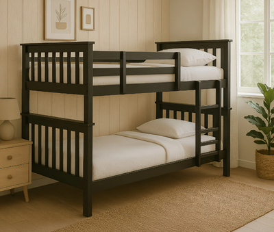 Bunk Bed from Jysk Model: Vail (twin twin), Brand New Price: $900 Good condition, just some small sc...
