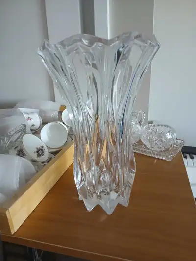Gorgeous Large Crystal Vase and Others - Gift Idea!, View more