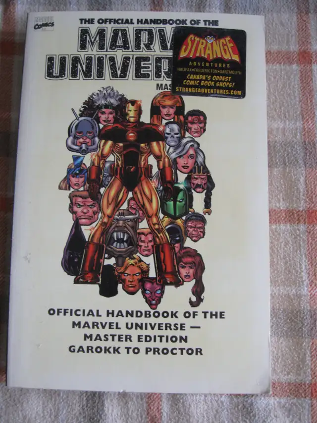 Official Handbook of the Marvel Universe-Master Edition-Volume 2