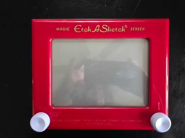 Vintage Ohio Art Etch A Sketch – Classic Glass Screen (Works) | Arts ...