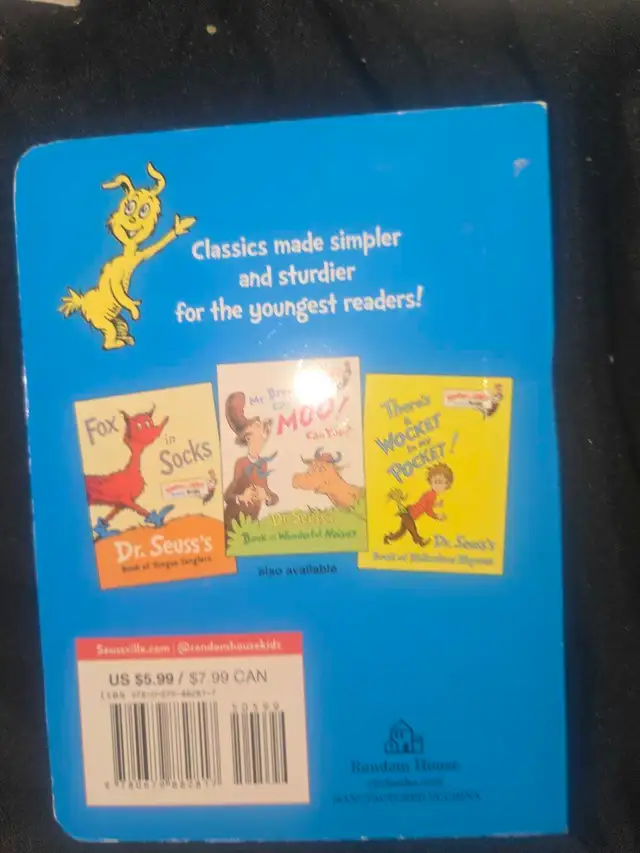 ✨ Dr. Seuss Board Book Bundle | 5 Books $25 in Children & Young Adult in City of Toronto - Image 4