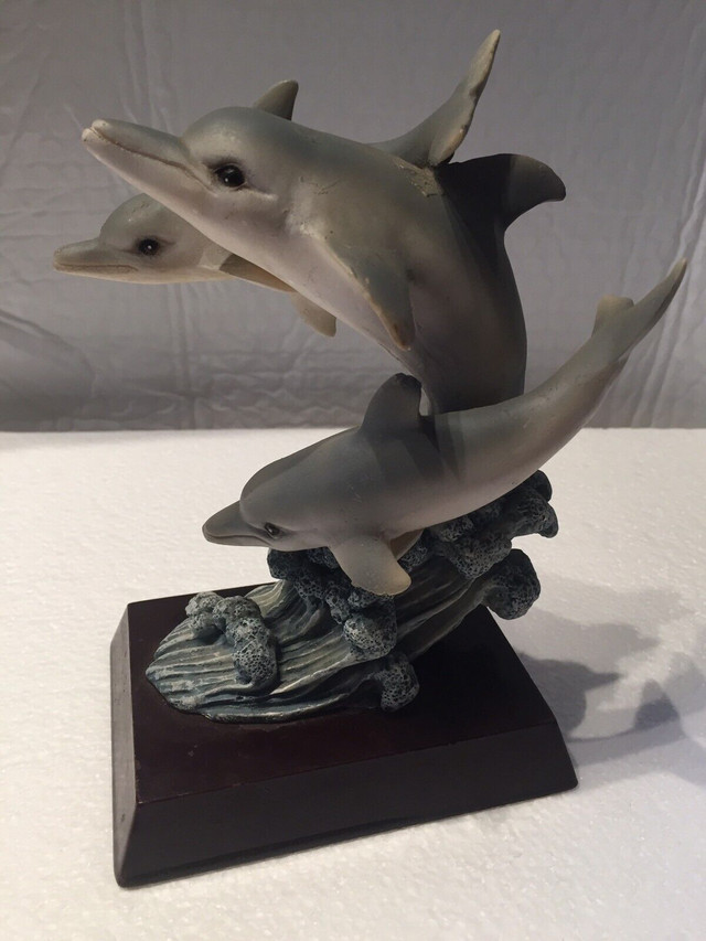 Vintage Ceramic Dolphin Figurine Sculpture. in Arts & Collectibles in Bedford