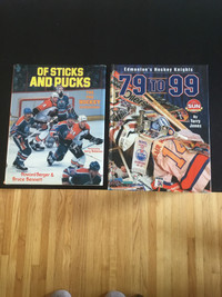 Edmonton Oilers Hockey Books (2)
