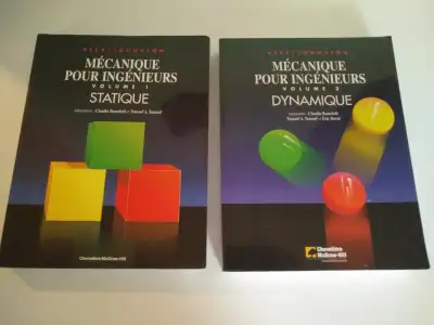 mécanique pour ingénieurs statique in Books in Québec | Kijiji