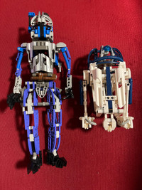 Jango Fett and R2-D2 Lego Technic Sets