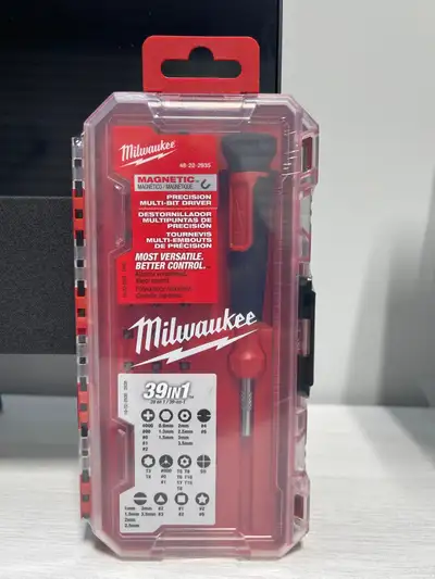 Milwaukee Tool 39-in-1 Precision Multi-Bit Screwdriver, View more