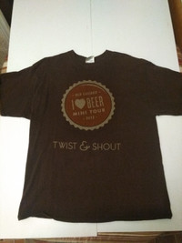 shirt: Old Chicago I ❤️ Beer Mini Tour Twist & Shout