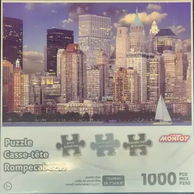 Puzzle 1000pc  $5, View more