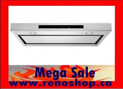 Range hood -- warehouse sale , display model super Deal! Broan, NU3302SS, $149 --> $75 NuTone, NU3 S...