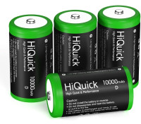 piles rechargeables D  HiQuick