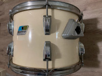 Vintage Ludwig 13" Maple Shell Drum Blue/Olive Badge 1960`s/70`s