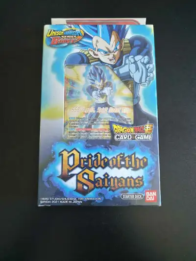 Read Bio | Sealed Dragonball Super Pride Of The Saiyans Deck , View more