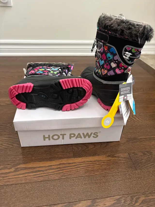 Kids girls winter boots size 13 youth in Kids & Youth in Ottawa - Image 3