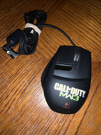 Logitech G9X Special Edition Call of Duty MW3 Gaming Mouse.