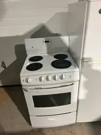 PRICE 2 sell he white 24 w electric stove range oven