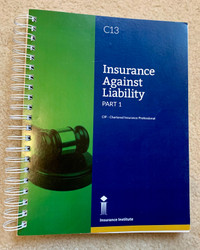 C13 Insurance Against Liability textbook