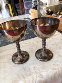 Brass plated chalices 
